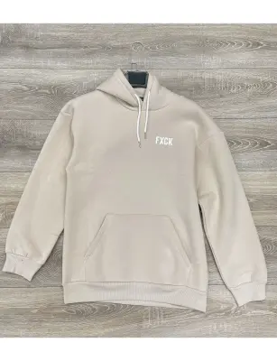 Sweat FXCK beige — photo 4