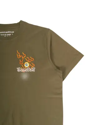 Flaming Pearl Tee Tashi Mannox Olive — photo 3