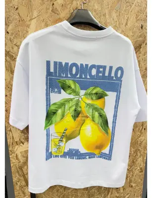 T-shirt oversize citronnier — photo 4