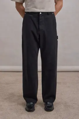 Pantalon Soft Single Knee - Noir — photo 3