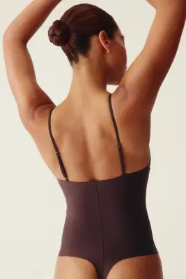 Body Seamless Light Shape - Marron foncé — photo 2