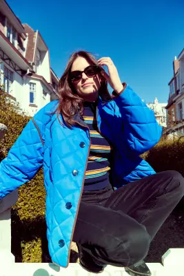 Indee – Veste réversible Warmup Navy — photo 1
