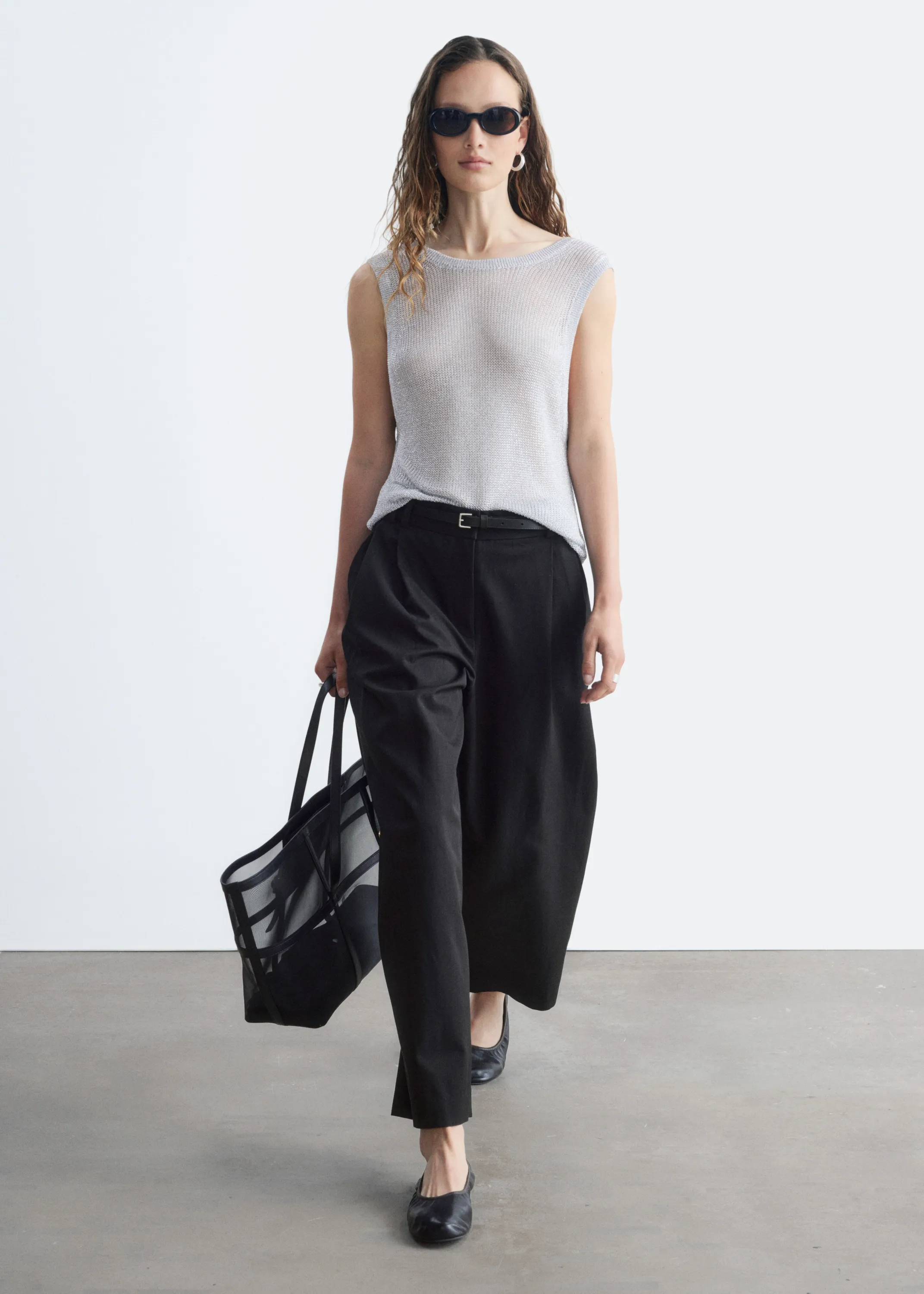 Pantalon court barrel - Noir