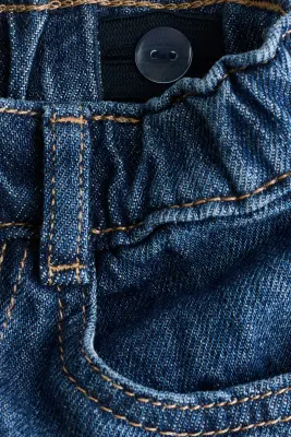 Lot de 2 jeans en coton - Bleu denim/bleu denim clair — photo 2