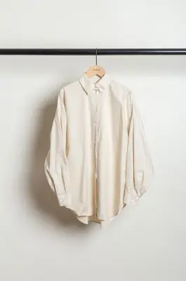 Everyday Shirts – GIORGIA 77DT1927 – BEIGE UNITO TINTO CAPO / GAR.DYED BEIGE PLAIN