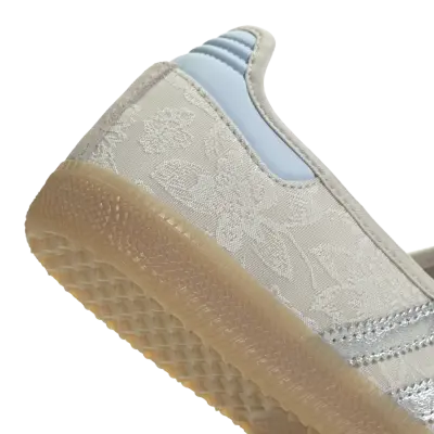 Adidas Samba Jane Liberty London Chalk Pearl Silver — photo 5