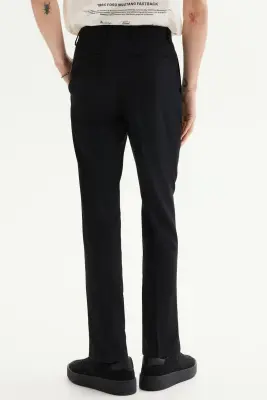 Pantalon de costume Slim Fit - Noir — photo 3
