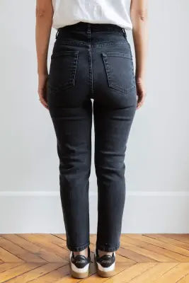 Mom jean Camila - noir — photo 4