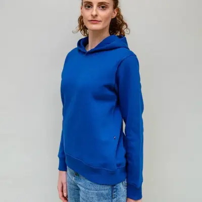 Sweat à capuche Henriette bleu Europe — photo 3