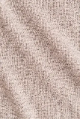Top en laine - Taupe clair — photo 4