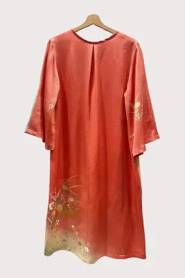 Robe manches longues en soie japonaise — photo 3