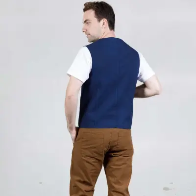 Gilet workwear en toile légère 4N/937P — photo 4