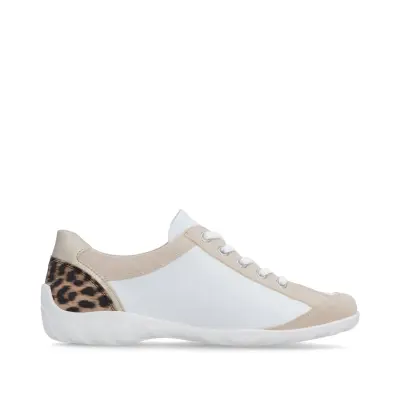 Baskets Remonte R3408-83 Blanches - Lacets Grande Pointure Femme — photo 2