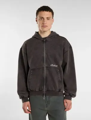 sweatshirt zip Dickies baker – black — photo 1