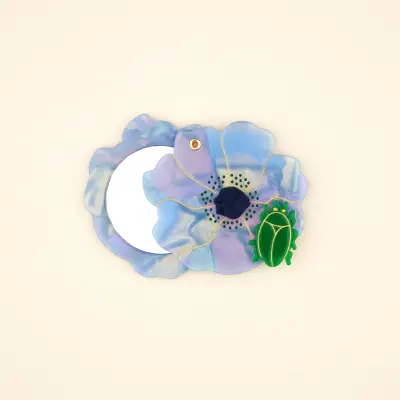 Miroir Fleur bleue Coucou Suzette — photo 5