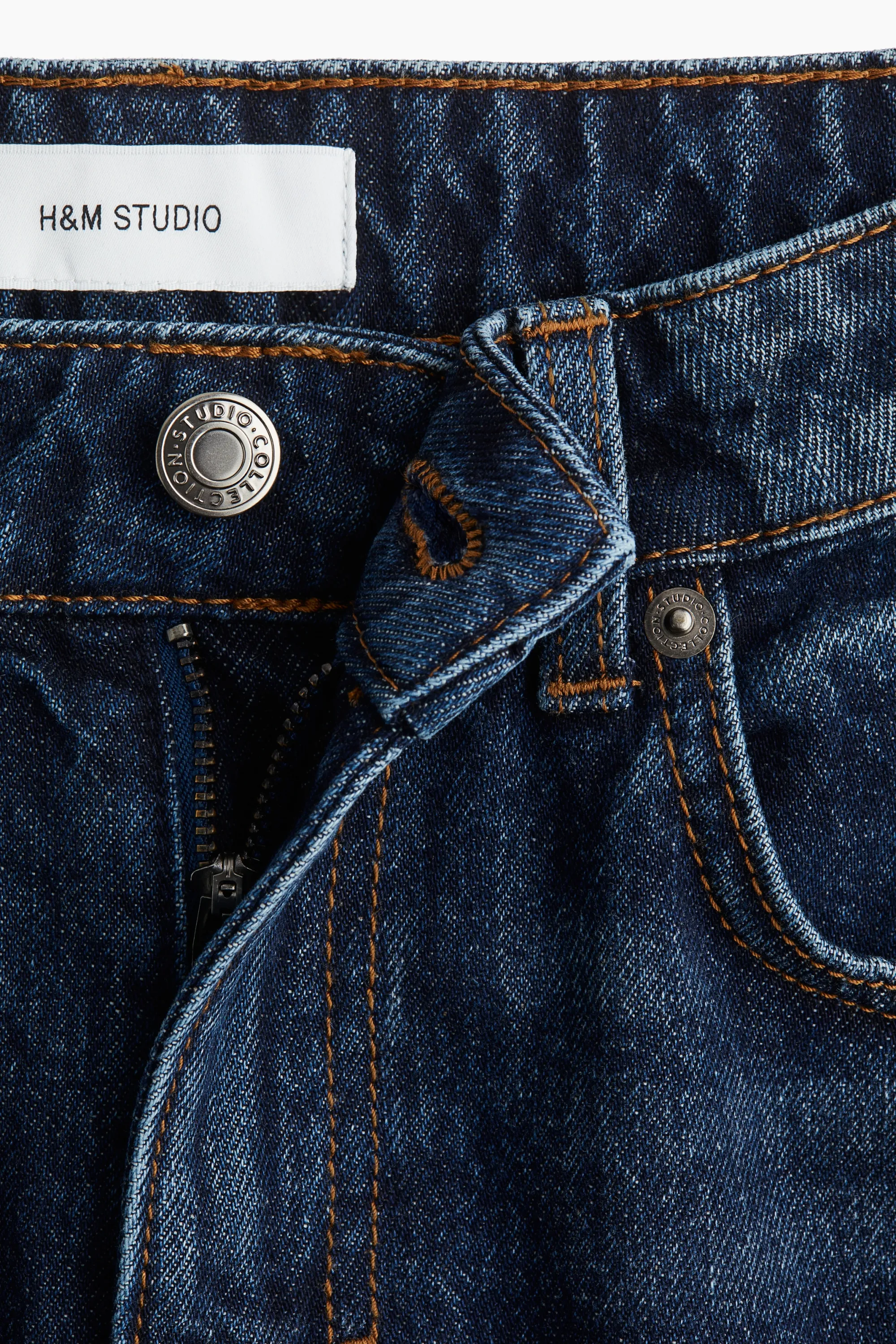 Jean à jambes droites - Bleu denim
