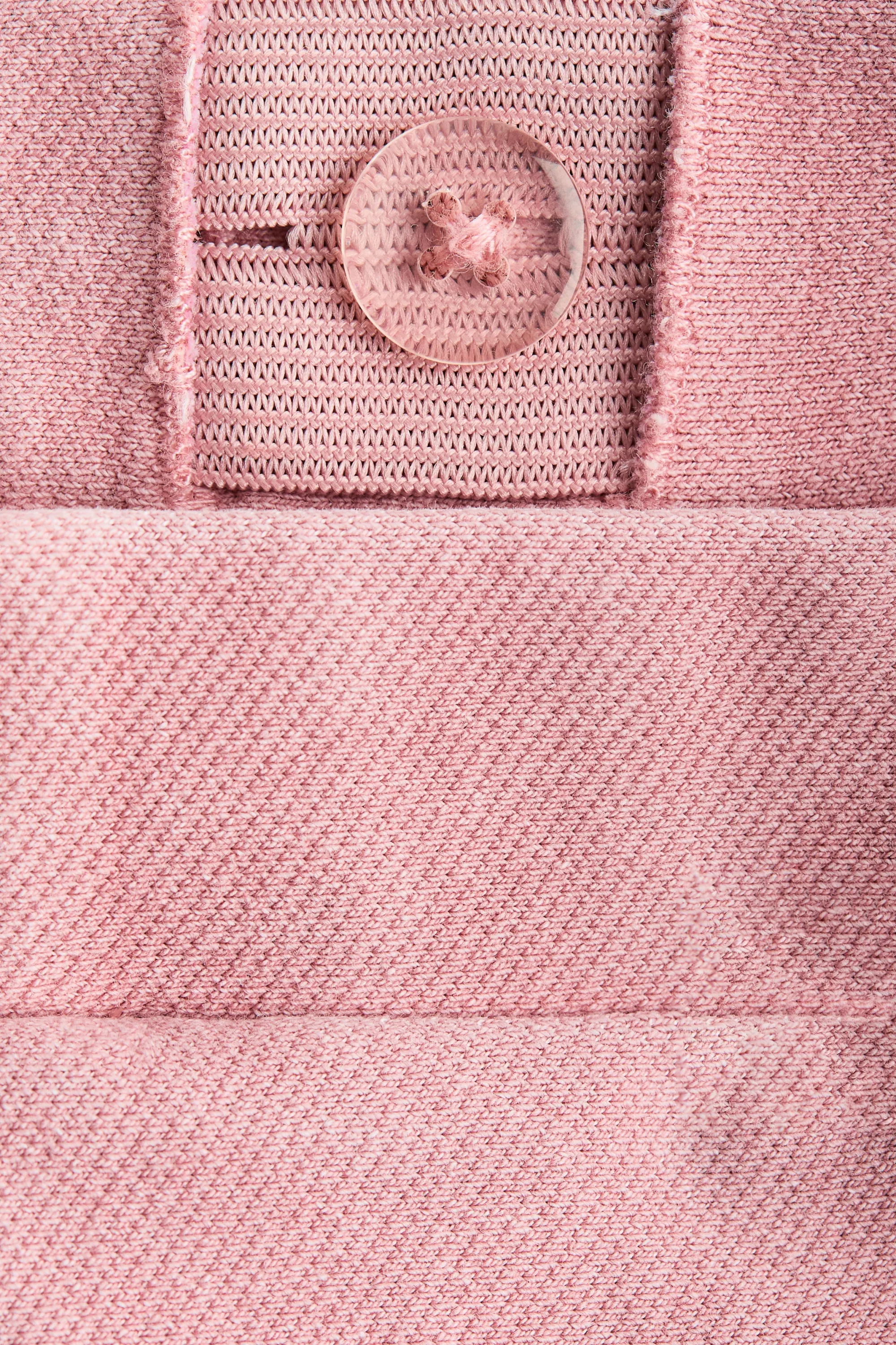 Jegging large à l'aspect denim - Rose ancien clair/cœurs