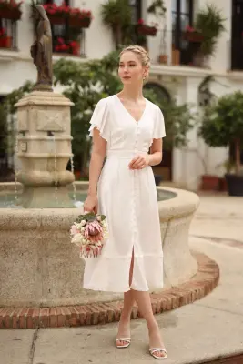 Caroline Button-Down Dress — photo 1