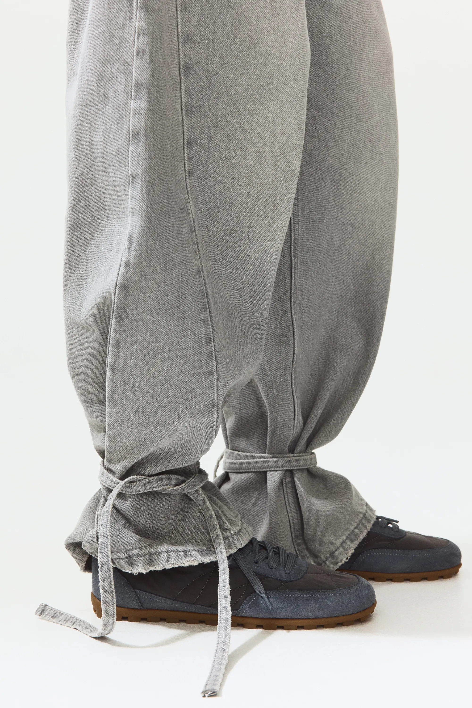 Sneakers - Gris/bleu clair