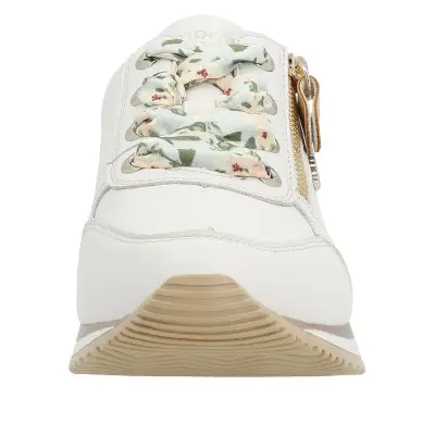 Baskets Remonte D0H11-81 Blanches - Cuir Grande Pointure Femme — photo 3