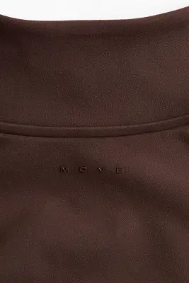 Veste de survêtement de sport SoftMove™ - Moka chocolat — photo 5