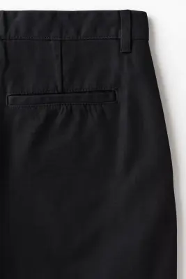 Chino Loose Fit en coton - Noir — photo 5