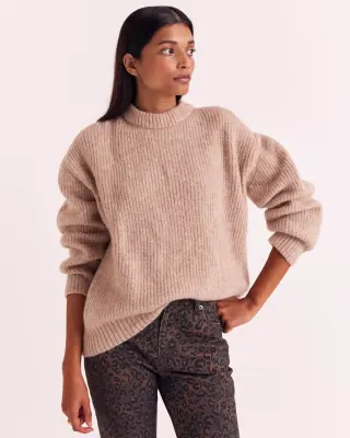 Pull Théodore beige — photo 5