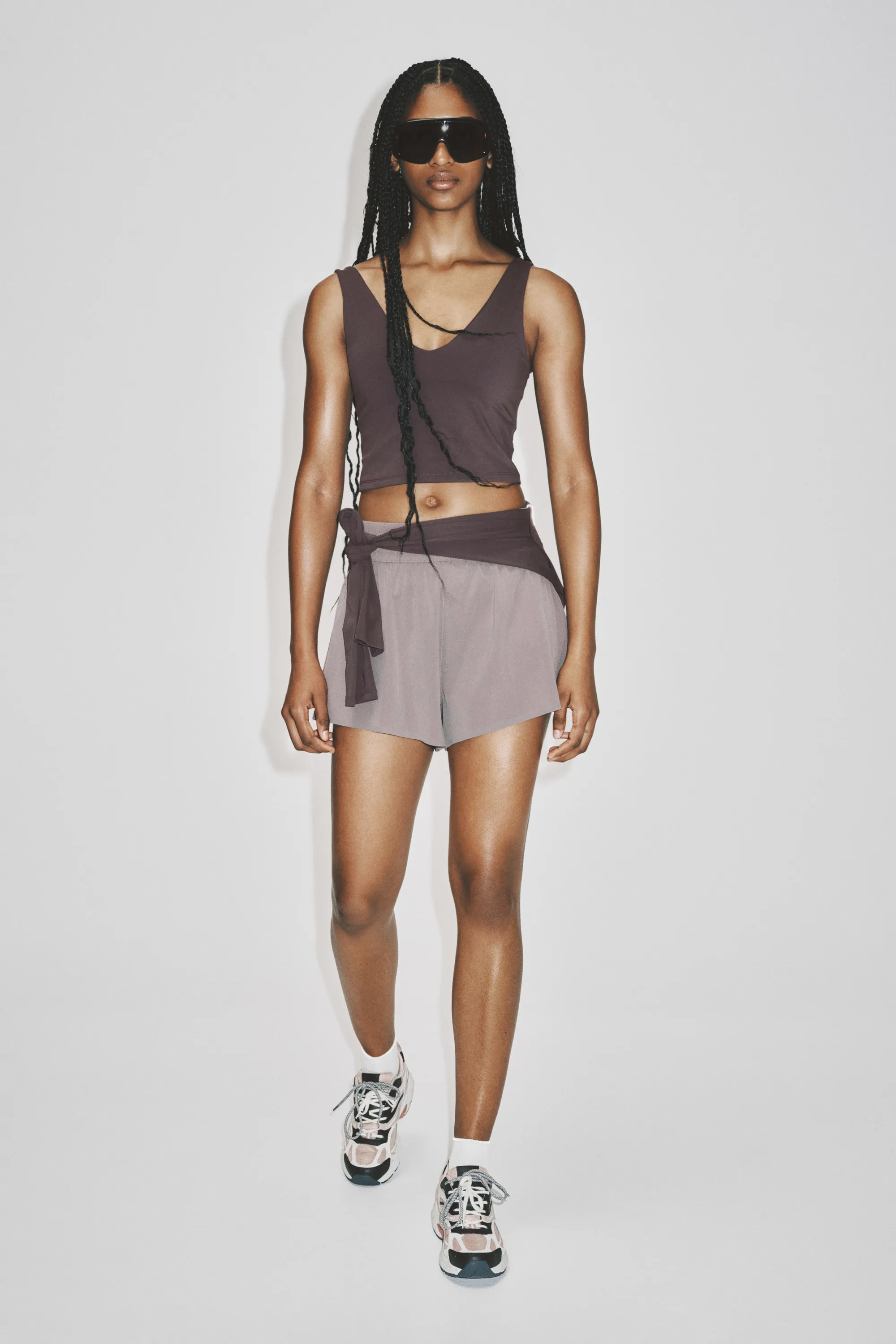 Top de sport avec soutien-gorge SculptMove™ - Bruyère foncé