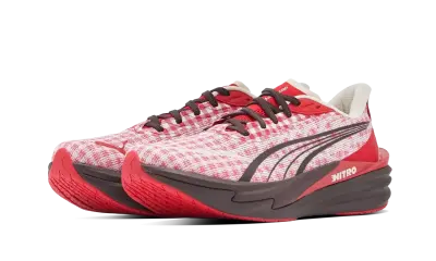 Puma Deviate Nitro 4 Check Red White — photo 2