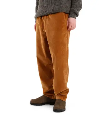 Stretch Cord Relaxed Fit Trouser Dark Honey — photo 3