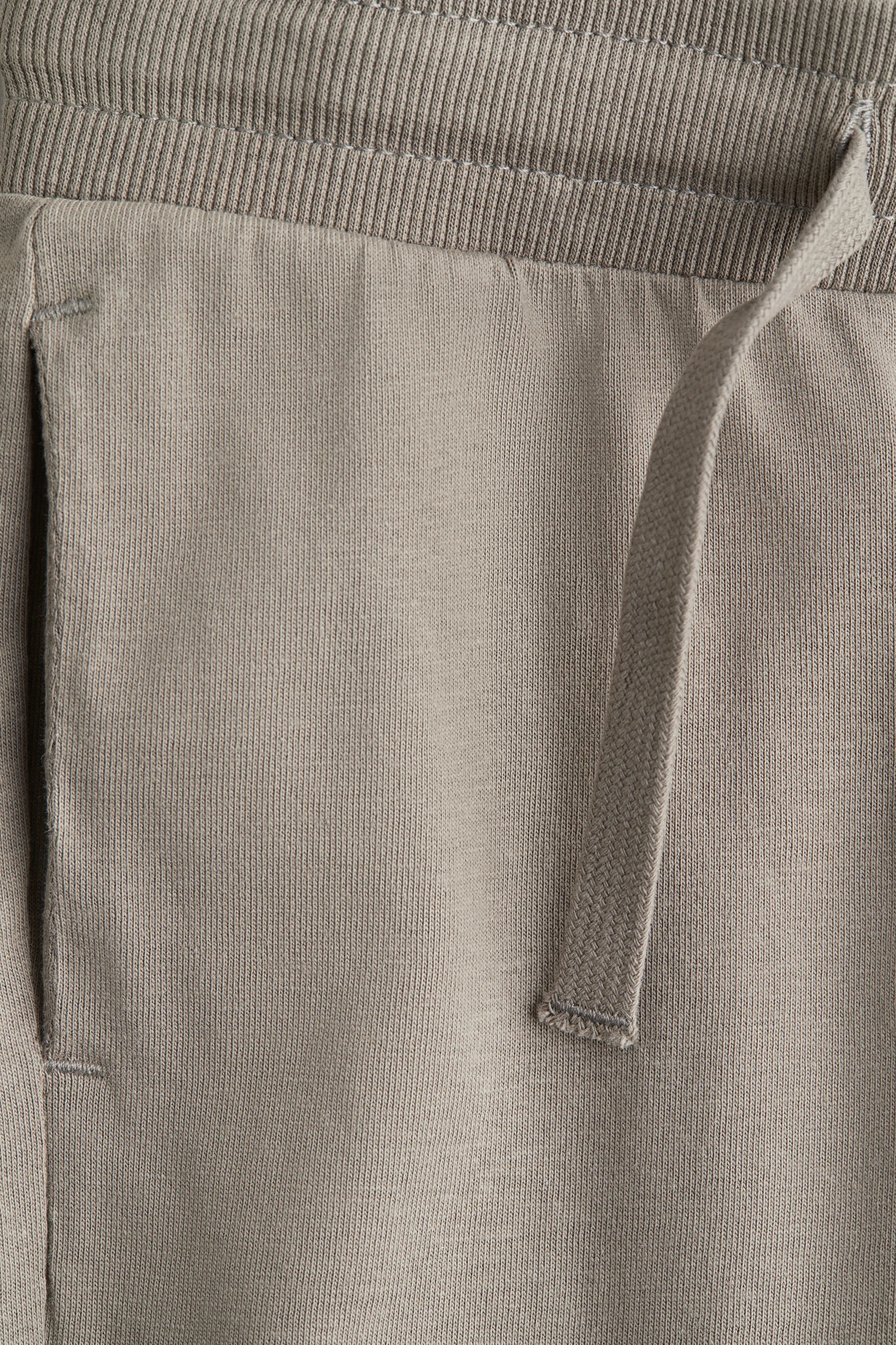 Pantalon jogger en jersey - Taupe