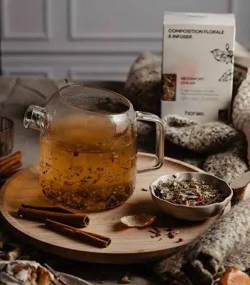 Composition florale à infuser – Réconfort d’Hiver Bio – Horae — photo 5