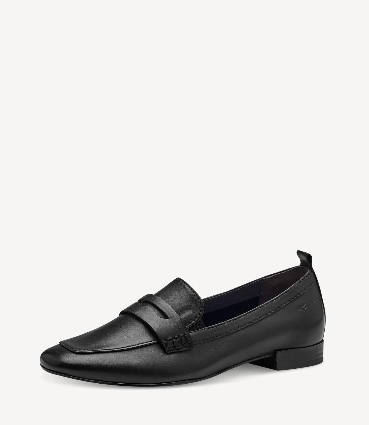 Mocassins Tamaris 008-54201-42-001 Noirs - Cuir Lacets Grande Pointure Femme