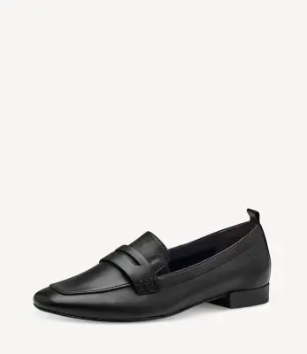Mocassins Tamaris 008-54201-42-001 Noirs - Cuir Lacets Grande Pointure Femme — photo 1