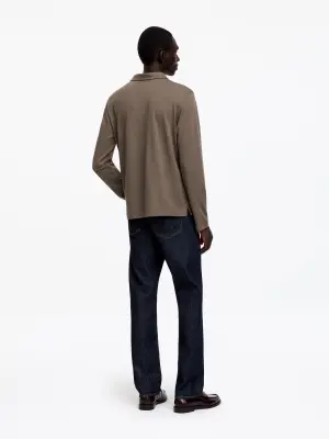 Polo léger - Marron — photo 1