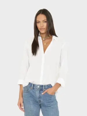 Nouveau ! XIRENA Chemise Beau White — photo 4