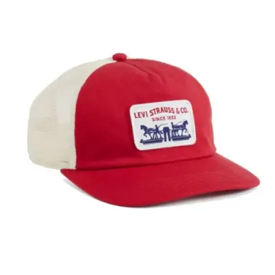 LEVIS PRESIDIO CASQUETTE Rouge — photo 1