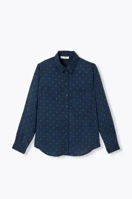 Chemise à pois Femme