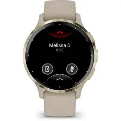 Garmin Venu 3S Soft Gold avec bracelet lin 010-02785-02 — photo 2