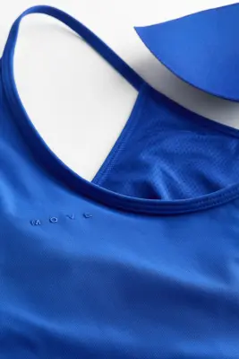 Débardeur avec soutien-gorge intégré SculptMove™ - Bleu cobalt — photo 5