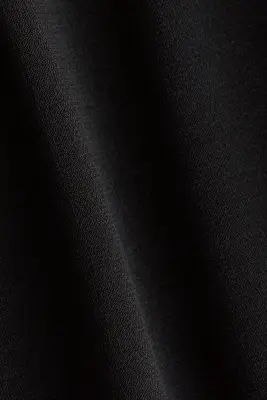Top asymétrique avec col cheminée - Noir — photo 4