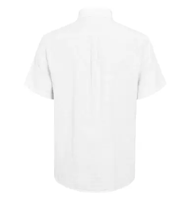 ALL SIZE GRANDE LONGUEUR CHEMISE LIN Blanc — photo 3