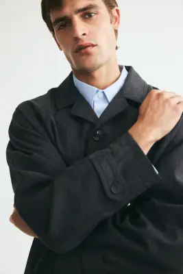 Manteau 3/4 - Gris foncé — photo 1