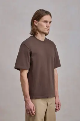 T-shirt 'Chuuunky Tee' - Marron — photo 4