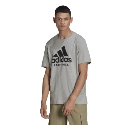 ADIDAS TEE SHIRT Gris — photo 2