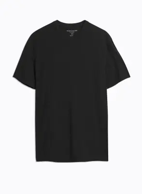 T-shirt en coton organique et élasthanne — photo 4