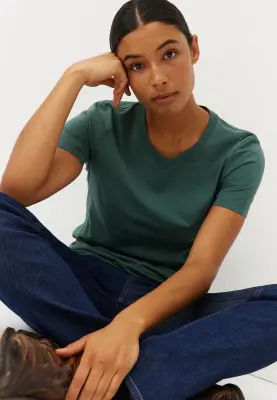 Le t-shirt classique - Vert sauge — photo 3