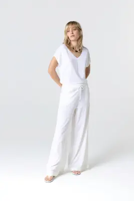 Pantalon Milk en Coton / Lin