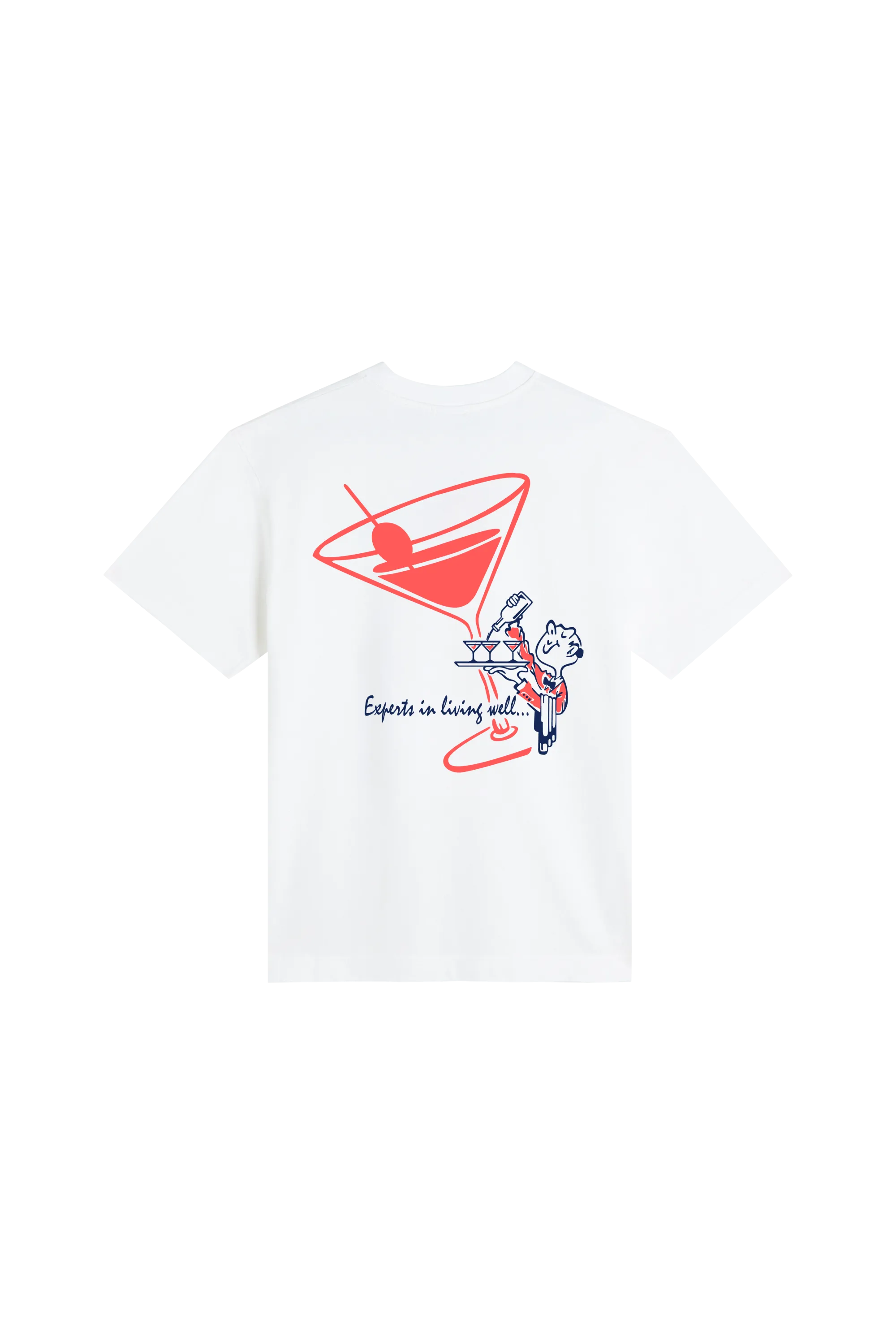 Qhuit – T-shirt Mixology Off-White