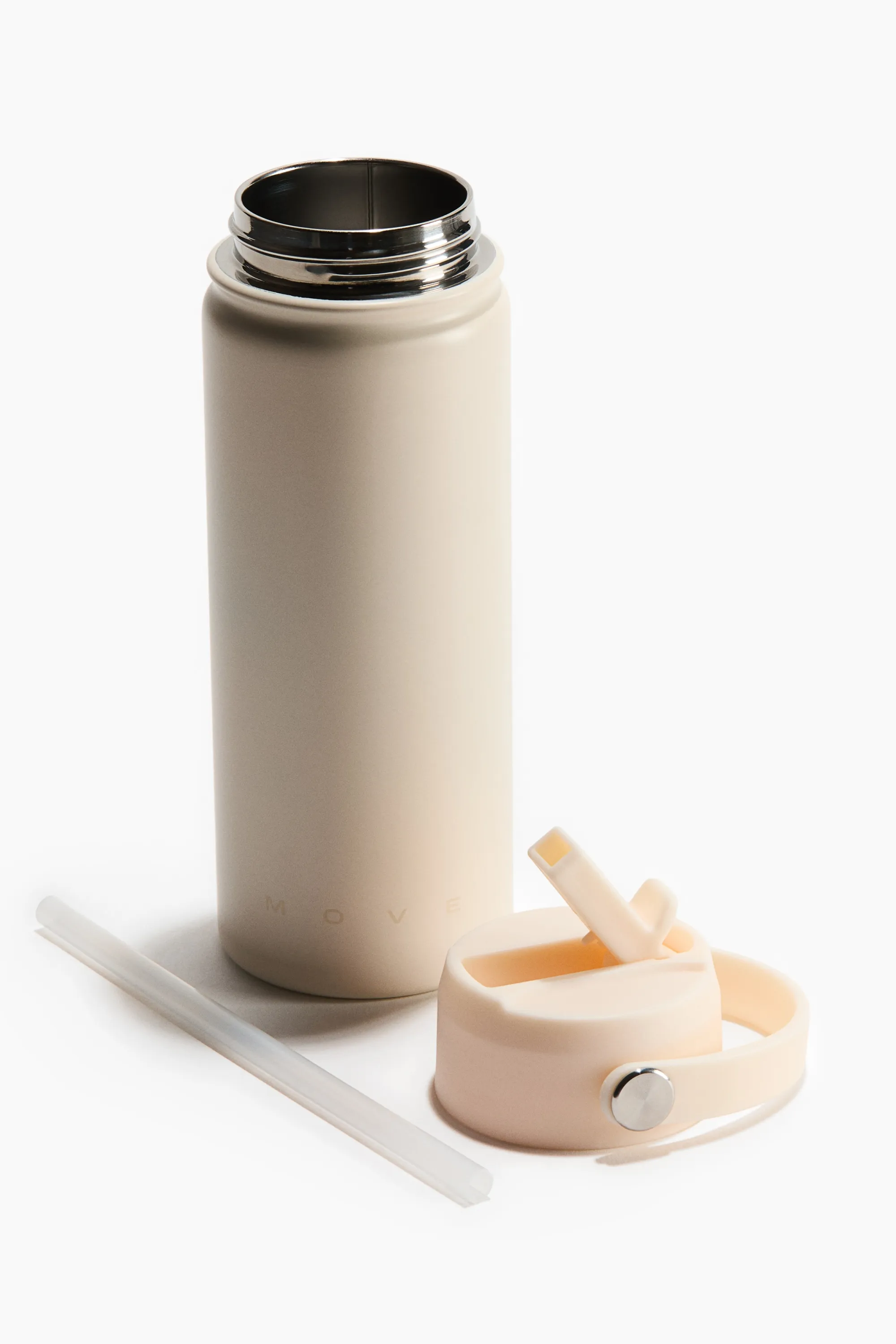 Gourde de sport en inox - Ivoire